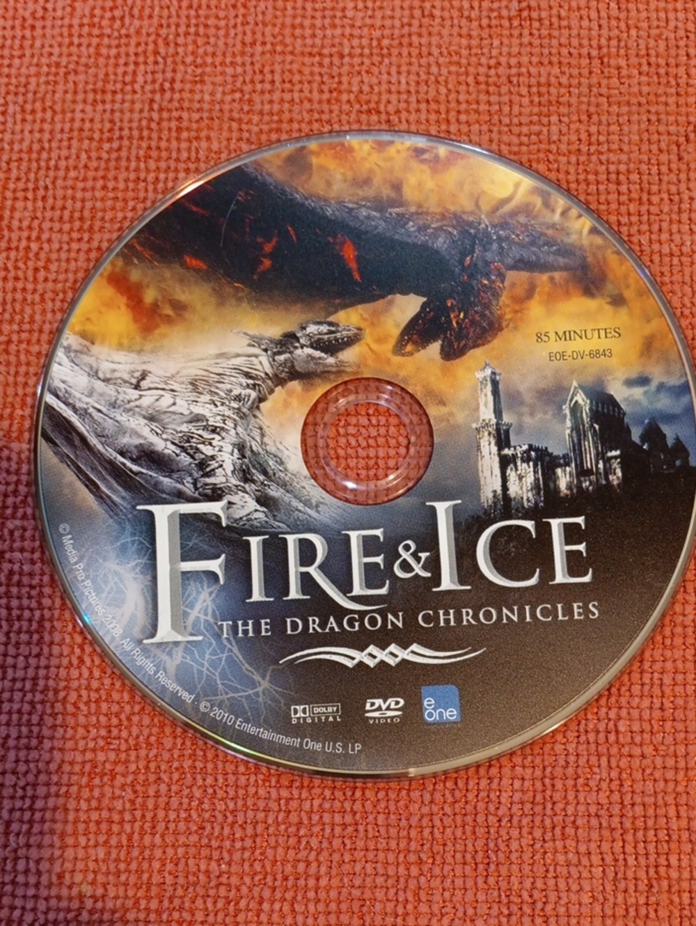 2/$12 Fire & Ice: The Dragon Chronicles DVD *NO CASE*